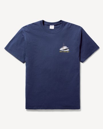Noah Manhattan Island Shop Tee Navy / S