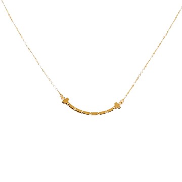 【路森金飾】黃金項鍊(狗骨頭金重:0.80錢+-0.03錢)