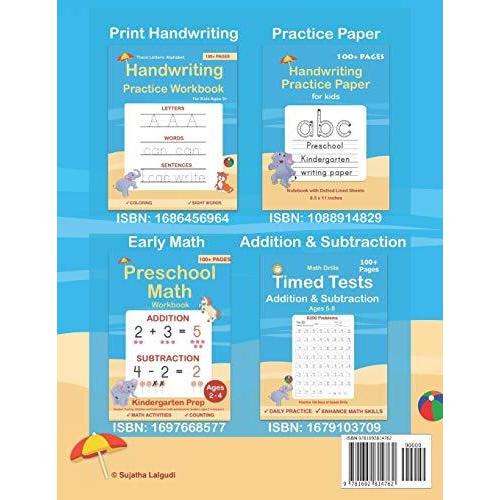 Number Tracing book for Preschoolers: Preschool Numbers Tracing Math Practi