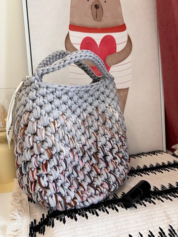 手編設計 I 隨身日常手提/手腕包/菜籃包