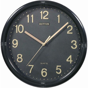 RHYTHM 麗聲鐘(CMG434) 時尚立體數字圓形掛鐘/28cm｜樂天全館特惠中★指定刷卡回饋10%