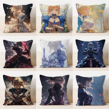 【新品推薦⭐️】Fate 抱枕沙發抱枕 Fate Stay Night周邊抱枕 居家沙發裝飾抱枕辦公室汽車護腰抱枕