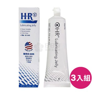 【3入組】HR醫療級潤滑劑 (和豐病患用潤滑劑 未滅菌 113g 醫用潤滑劑)
