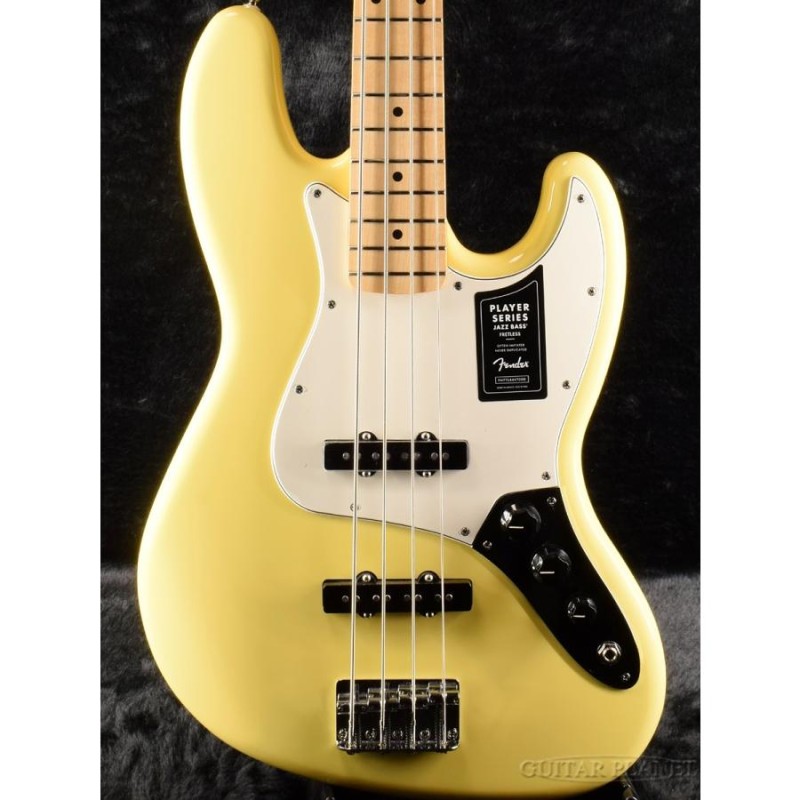 スーパーセール期間限定 Fender Player Jazz Bass Buttercream ベース初心者12点セット メイプル指板 ジャズベース 