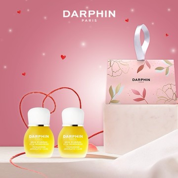 新年送禮🎁【DARPHIN 朵法】期間獨家限定🎁頂級芳香精露限量組(甜橘芳香精露4mlx2)+粉紅三角提袋