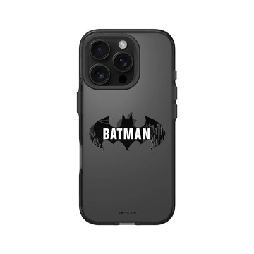 iPhone 16 Pro Clear 酷墨灰 - Batman 蝙蝠俠 - Logo