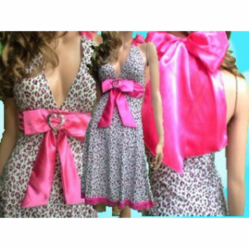 Nextdivas ハートジュエルバックルホルターネックセクシードレスワンピ アニマルヒョウ柄 通販 Lineポイント最大1 0 Get Lineショッピング