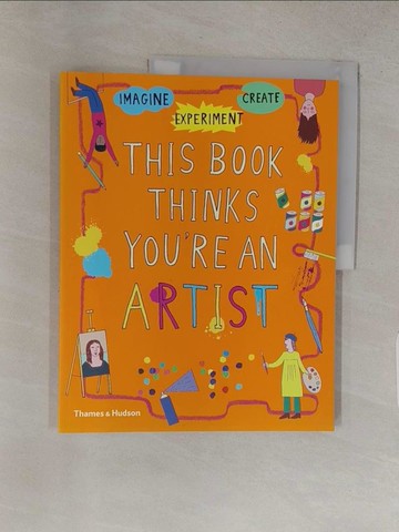 【書寶二手書T1／兒童文學_YU6】This Book Thinks You’re an Artist_Russell, Harriet (ILT)