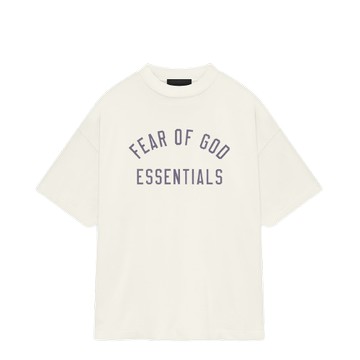 ESSENTIALS JERSEY CREWNECK TEE SHELL