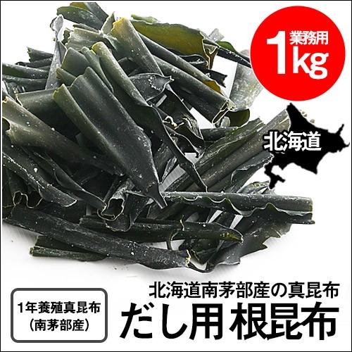 北海道産 業務用 根昆布(真昆布) (1kg)   だし昆布 だし用 北海道 白口浜 大容量