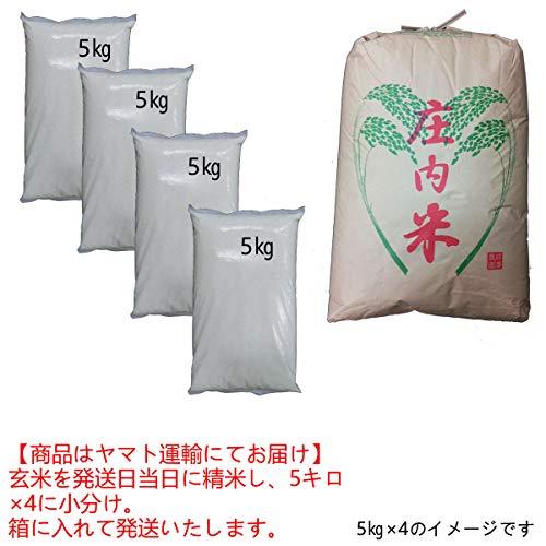 成澤農園 令和5年産 新米 山形県産 特別栽培米 はえぬき 白米 20キロ 5キロ×4