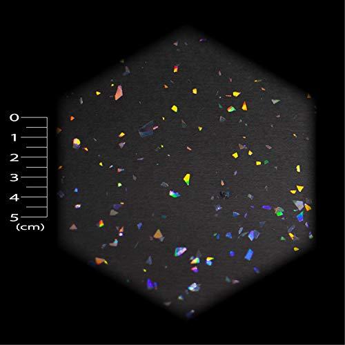 DIY MASTER スモークレインボー ラメ フレーク ランダム ミドル 50g