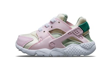 TD NIKE HUARACHE RUN PINK GREEN