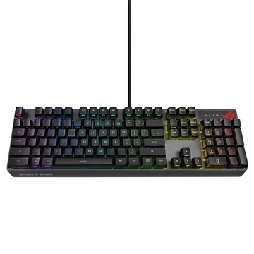 ASUS 華碩 REPUBLIC OF GAMERS Strix Scope RX 光學機械電競鍵盤  XA05  紅軸  RGB
