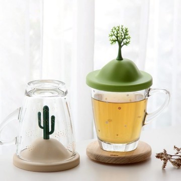 QUALY｜四季玻璃杯300ml - 春