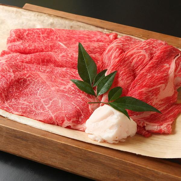 滋賀 「徳志満」 近江牛すきやき用 450g (モモ・バラ) ギフト プレゼント お中元 御中元 お歳暮 御歳暮