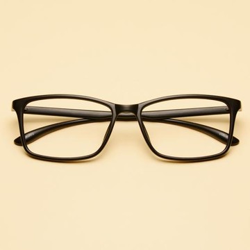 tr90復古眼鏡框輕盈大框方框可配近視眼鏡架簡約潮變色鏡片平光鏡