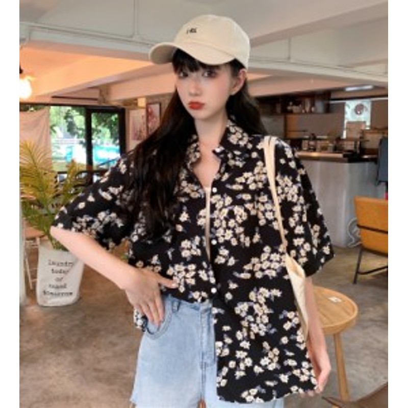 アロハシャツ レディース トップス 春夏 半袖シャツブラウス 花柄 シャツ 半袖 ブラウス 襟付きシャツ ゆったり 大きいサイズ おしゃれ 通販 Lineポイント最大4 0 Get Lineショッピング