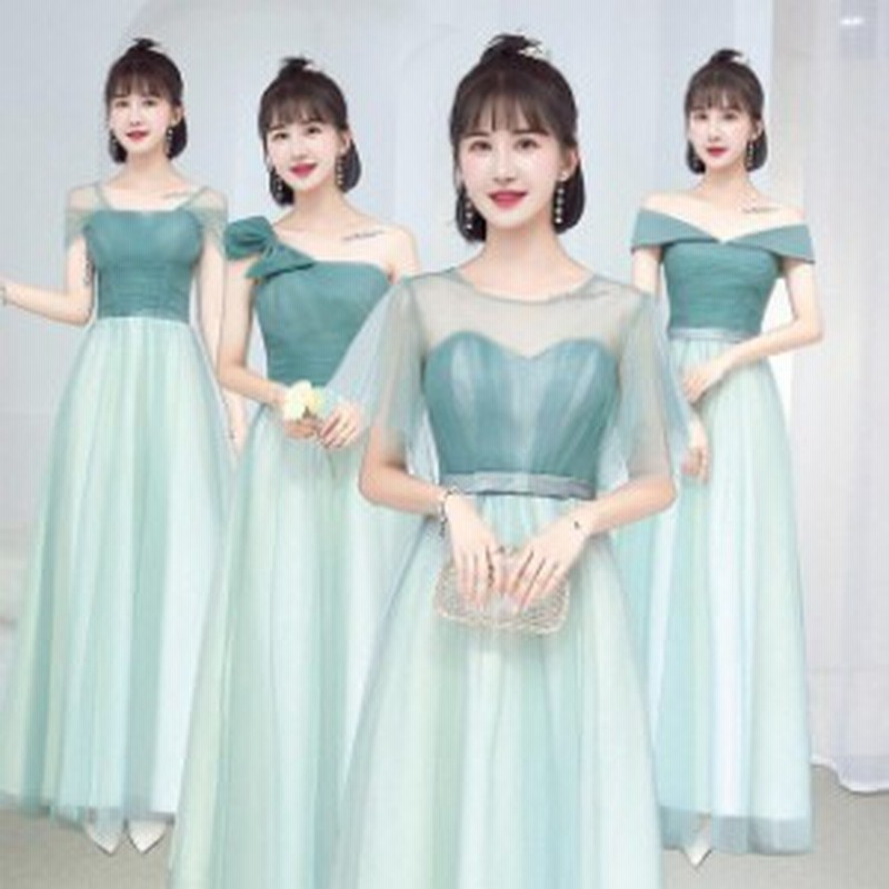 ウェディングドレス Aライン ゲストドレス ブライズメイドドレス お揃いドレス パーテイードレス ワンピース フォーマル 結婚式 発表会 通販 Lineポイント最大1 0 Get Lineショッピング