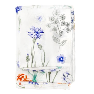 eyah 宜雅 舒適柔絲綿單人被套床包枕頭套組 - 3件套  被套 + 床墊套 + 枕套組  床包105 x 186cm + 被套180 x 210cm + 枕套45 x 75cm  上山採藥