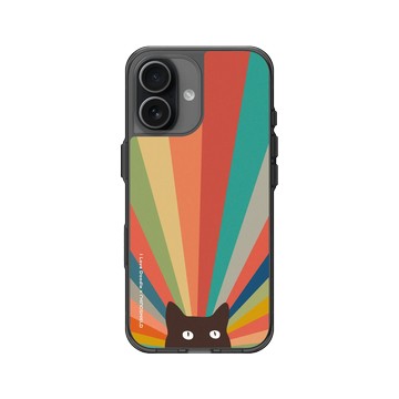 iPhone 17 Clear (相機按鈕) 酷墨灰 - ilovedoodle (Lim Heng Swee) - Cat Landscape - Imagination 貓的想像力