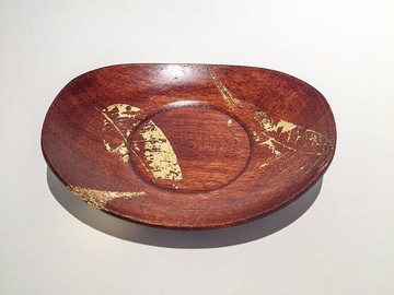 手作花梨木茶托 梁晊瑋老師作品