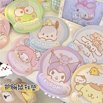 滑鼠墊🎀 護腕鼠標墊可愛少女鼠標墊手腕墊立體記憶棉加厚手枕護腕游戲防滑 辦公桌墊 鼠標墊