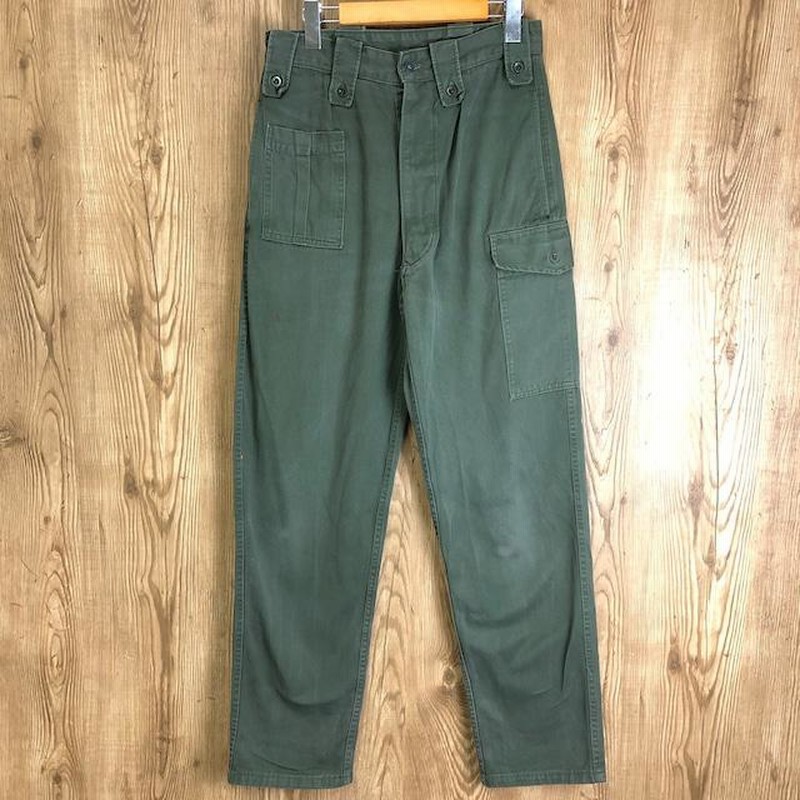 70s】m65 カーゴパンツ 軍物 実物 希少サイズ us army