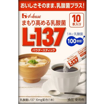 Protective Lactic Acid Bacteria L-137 Powder Stick 1.3g x 10