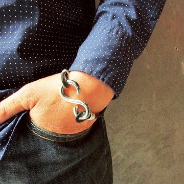 Super bangle_超能手環 | 925銀 設計師手作 男生禮物 男朋友