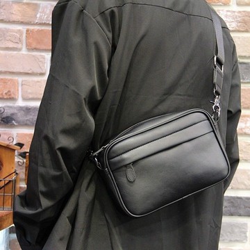 {快速出貨 TW} 男性單肩包 韓版格子包 時尚斜挎包 男女休閒簡約小掛包 單肩包 小方包 側背包 男包