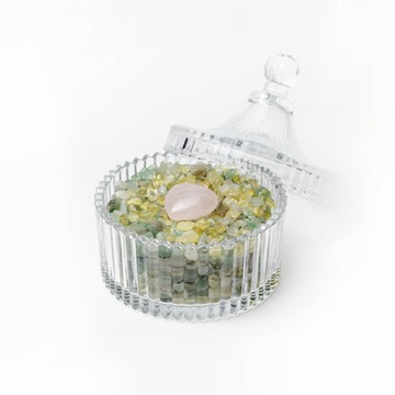 ⚡快速出貨⚡【Montagne｜免運】聚寶｜水晶消磁、聚寶盆｜綠東陵。黃水晶｜贈茶水晶柱或粉晶愛心