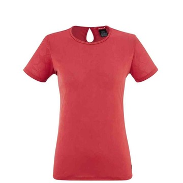 Lafuma HOLLIE TEE 女 短袖排汗衣 磚紅 LFV122796187