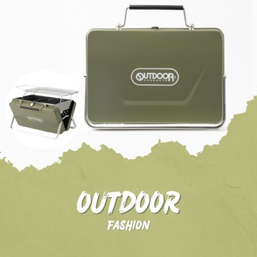 去露營吧💞在野外，也要儀式感⛺【Jedi】OUTDOOR 便攜式秒收烤肉架🍖再也不用為搬運笨重的烤肉架而煩惱🔥♡獨立炭盤空間設計(Shopping99)