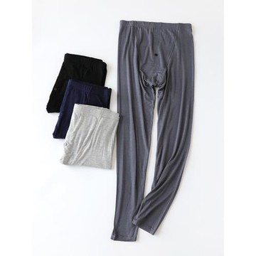 莫代爾男士薄款高彈力居家秋褲