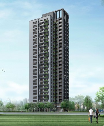 縣政金融特區．新業京御苑．1+2樓面寬8米7店面｜新竹縣竹北市光明六路