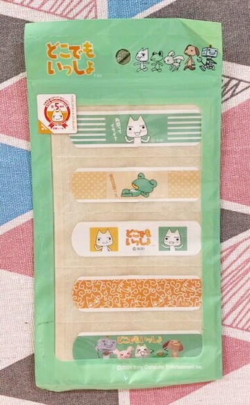 【震撼精品百貨】井上多樂 井上トロ Sony Toro貓/索尼/多樂貓 白貓可愛圖案OK絆(10入)-青蛙#80156 震撼日式精品百貨