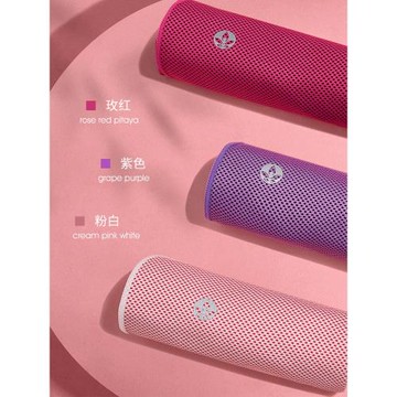 卡益冷感運動毛巾女擦汗跑步女速干便攜健身手腕冰絲瑜伽毛巾男女