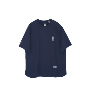 5th STREET｜山形｜男裝｜高山動物繡花短袖T恤｜黑色