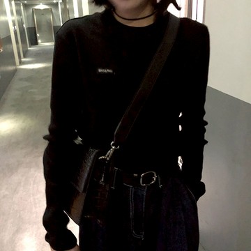 ins超火長袖T恤女春秋2021春秋新款短款打底衫高腰顯瘦學生上衣服