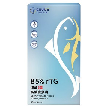 均奕 挪威85% rTG高濃度魚油  1個  60顆