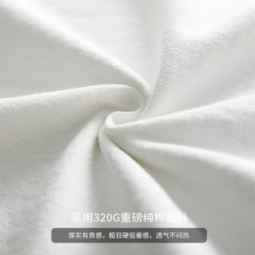 320g重磅長袖t恤男秋季美式復古戰斗機印花打底衫休閑純棉衛衣男