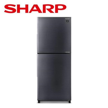SHARP 300L《變頻-雙門》大冷凍除菌冰箱〈曜岩灰〉SJ-PX30-SL