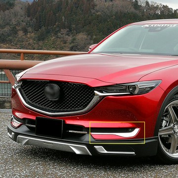 適用于馬自達17款CX-5 KF系改裝前霧燈飾條 新款CX-5專用霧燈眉