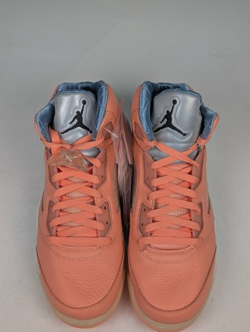 微瑕疵-左右腳中底大底泛黃 DV4982-641 M9 Jordan 5 Retro DJ Khaled We The Best Crimson Bliss