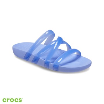Crocs卡駱馳 (女鞋) Splash Glossy Strap涼拖-208537-5Q6