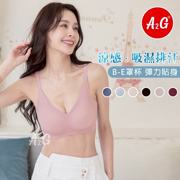 【A2G】隔日到貨全網最低價【冰絲涼感、吸濕排汗】冰涼完美包覆 彈力貼身 肩帶可調 罩杯可拆 運動內衣 1813