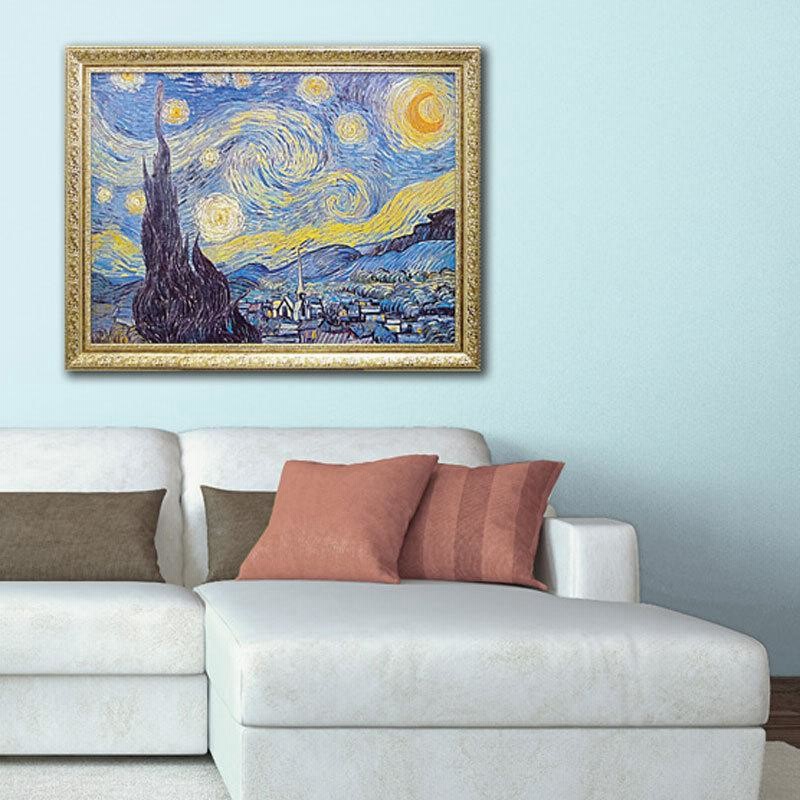 JHA 絵画 インテリア 油絵 額入り 額絵 世界の名画 ゴッホ