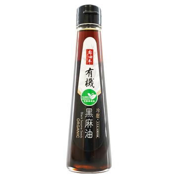 麻油車 冷壓有機黑麻油  135ml  1瓶
