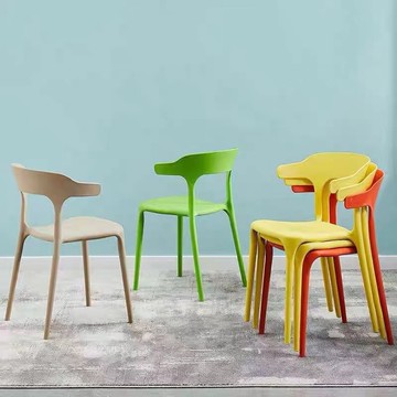 椅 椅子 化妝椅子 餐桌椅子 臥室椅子 塑料椅 塑料椅子北歐簡約傢庭餐椅餐廳咖啡廳專用椅會議椅梳妝椅戶外用椅 DLCF